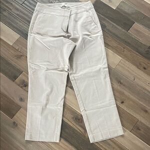 LOFT Women's Beige Ankle Pants